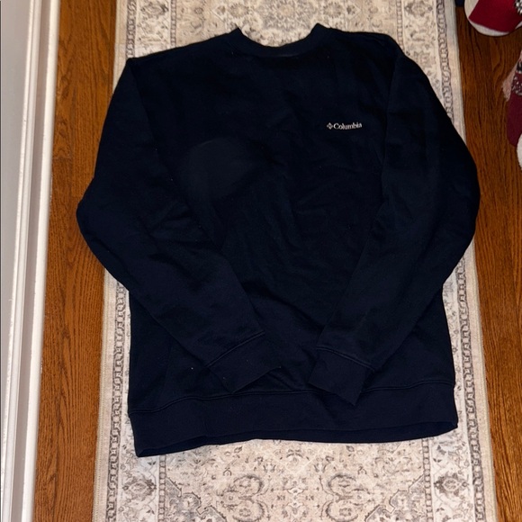 Columbia Men's Navy Crewneck Sweater - Picture 2 of 5